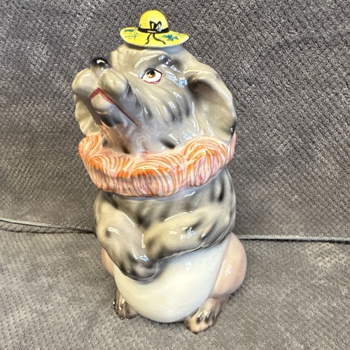 Circus dog cookie jar - cookie,